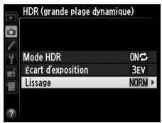 NIKON D610 - Choisir le degré de lissage. - 3