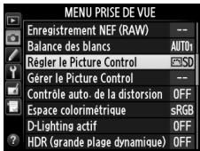 NIKON D610 - Le menu Prise de vue - 1