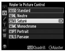 NIKON D610 - Sélection d'un Picture Control - 3