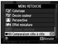 NIKON D610 - Sélectionner Comparaison côte à côte. - 2