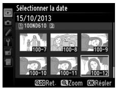 NIKON D610 - Mettre une date en surbrillance. - 4