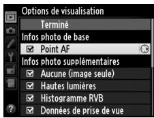 NIKON D610 - Options de visualisation - 3
