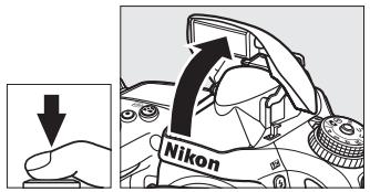 NIKON D610 - Utilisation du flash intégré - 1