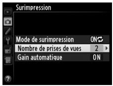NIKON D610 - Choisir le nombre de prises de vues. - 2