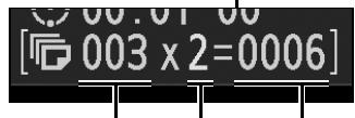NIKON D610 - Choisir le nombre d'intervalles et le nombre de prises de vues par intervalle. - 3