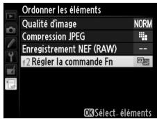 NIKON D610 - Sélectionner un élément. - 2