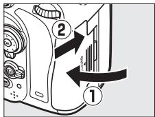 NIKON D610 - Insertion de cartes mémoire - 1
