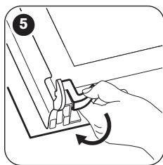 FAURE FCI6561PSA, FCI6561PWA - Nettoyage de la porte du four - 7