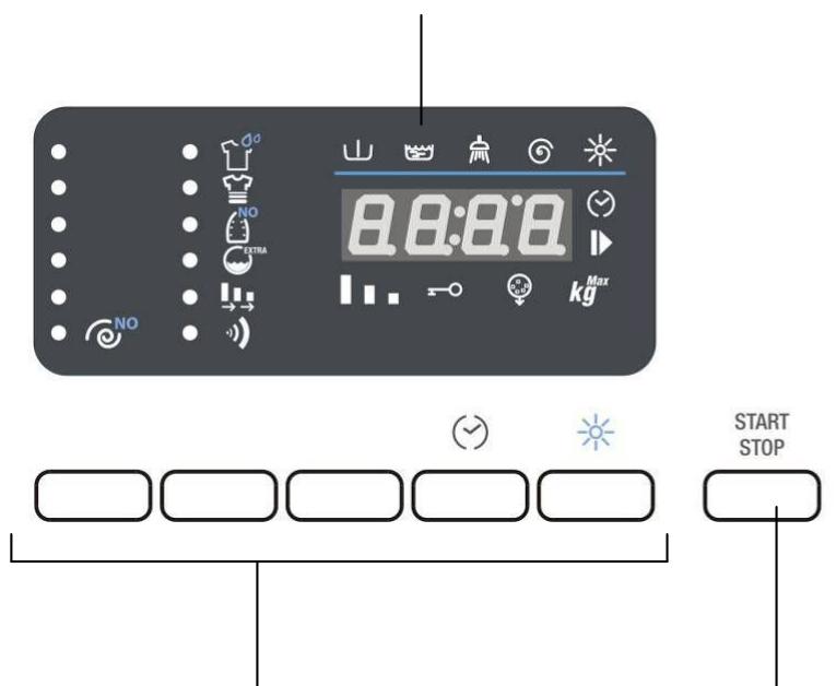 WHIRLPOOL AWZ 712 - BEDIENINGSPANEEL - 1