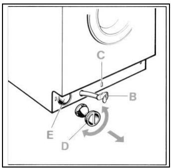 WHIRLPOOL AWZ 712 - CLEANING THE DOOR GASKET - 5