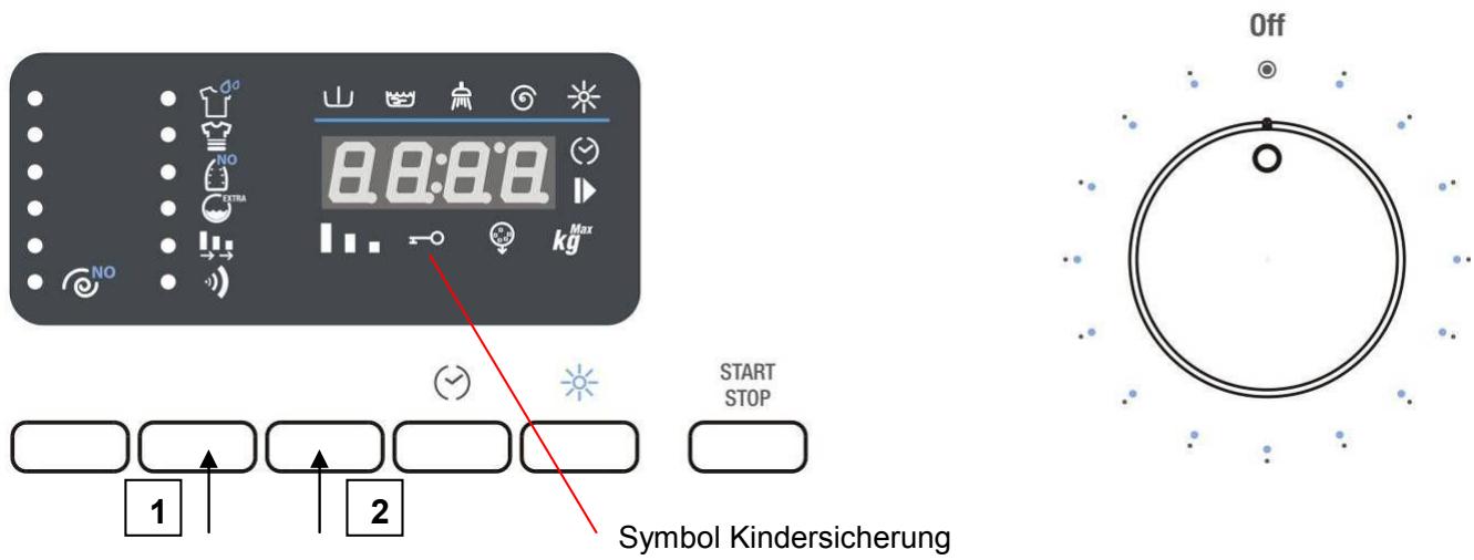 8:00:00 kg Max START STOP Symbol Kindersicherung 1 2 Off