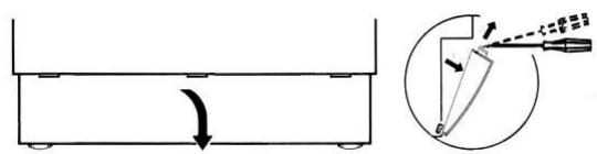 WHIRLPOOL AWZ FS 614 - Débrancher la machine. - 2