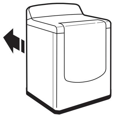 WHIRLPOOL WGD8100BW - INSTALLATION GUIDE - Move dryer to final location - 1
