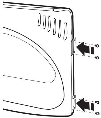 WHIRLPOOL WGD8100BW - INSTALLATION GUIDE - Réinstallation de la porte - 2