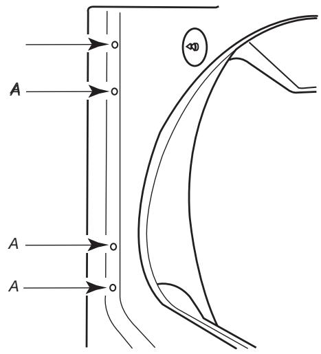 WHIRLPOOL WGD8100BW - INSTALLATION GUIDE - Dépose de la porte - 2