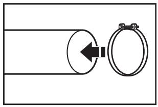 WHIRLPOOL WGD8100BW - INSTALLATION GUIDE - Brides de serrage : - 1