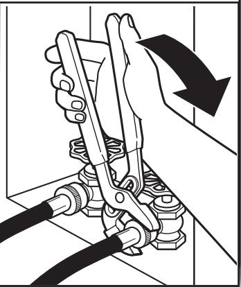 WHIRLPOOL WGD8100BW - INSTALLATION GUIDE - Tighten couplings - 2