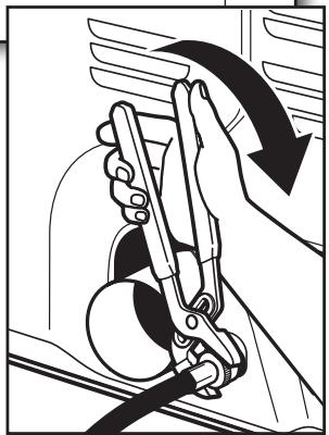 WHIRLPOOL WGD8100BW - INSTALLATION GUIDE - Fixer le long tuyau à l'électrovanne de replissage de la séchuse et serrer les raccords - 2