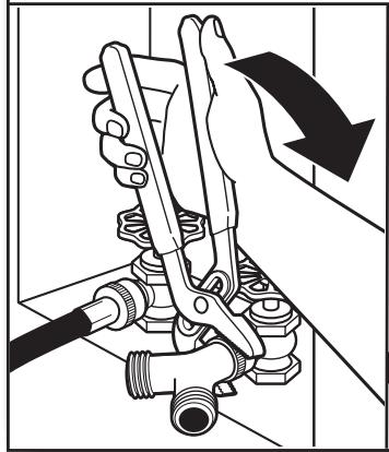 WHIRLPOOL WGD8100BW - INSTALLATION GUIDE - Tighten couplings - 1