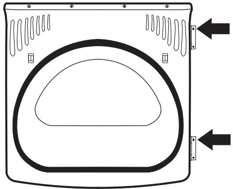 WHIRLPOOL WGD8100BW - INSTALLATION GUIDE - Reinstall the door - 4