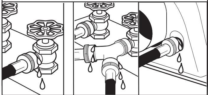 WHIRLPOOL WGD8100BW - INSTALLATION GUIDE - Check for leaks - 1