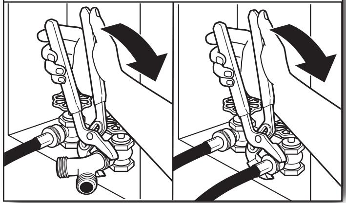 WHIRLPOOL WGD8100BW - INSTALLATION GUIDE - Serrer les raccords - 1