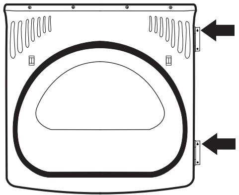 WHIRLPOOL WGD8100BW - INSTALLATION GUIDE - Réinstallation de la porte - 4