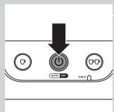 PHILIPS SENSEO HD7825 VIVA CAFE - Switching on the machine - 1
