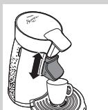 PHILIPS SENSEO HD7825 VIVA CAFE - Close the lid and lock the lever. - 1