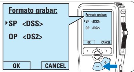 PHILIPS LFH-9172 - Cambiar el formatting de grabación - 4