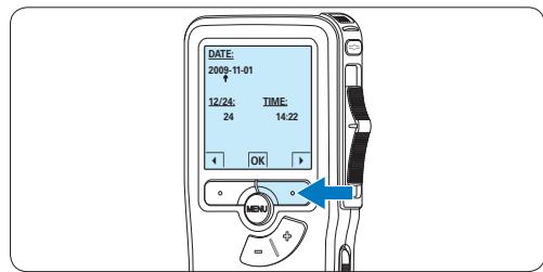PHILIPS LFH-9172 - Ajuste de fecha y hora - 2