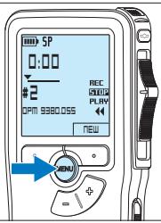 PHILIPS LFH-9172 - Change the recording format - 1