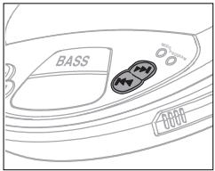 PHILIPS AX1001-00Z - Selecting a track when playback is stopped - 1