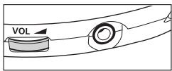 PHILIPS AX1001-00Z - Ajuste del volumen - 1
