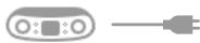 PHILIPS PSS120 - ① Mise en charge de la batterie - 1