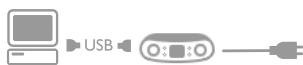 PHILIPS PSS120 - ③ Connexion du ShoqBox et du PC - 1
