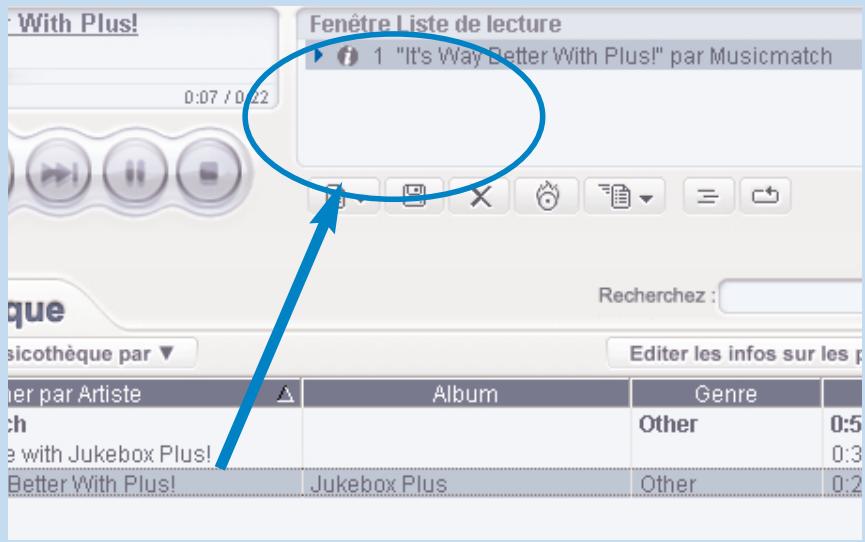 PHILIPS PSS120 - Recherche et ajout de pistes provenant de tous les lecteurs (vers la Bibliothèque) - 1