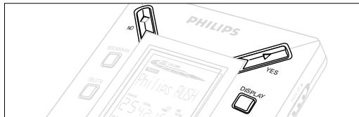 PHILIPS SA125 - Display - 1