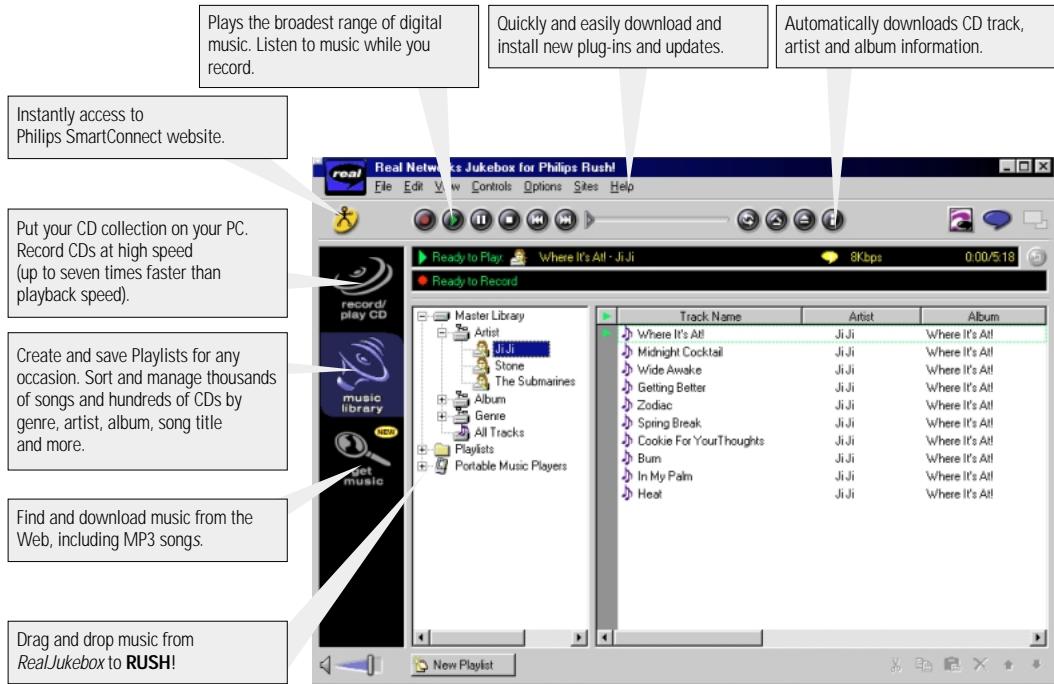 PHILIPS SA125 - REALJUKEBOX - 1