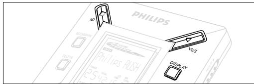 PHILIPS SA125 - Affichage - 1