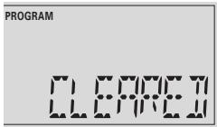 PHILIPS EXP503 - Clearing the program - 1