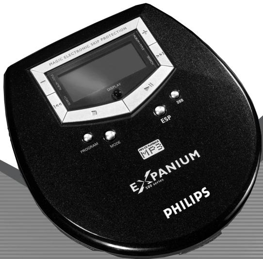 PHILIPS EXP503 - Portable MP3-CD player - 1