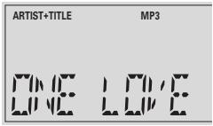 PHILIPS EXP503 - Affichage d'informations (avec les CD-MP3 seulement) - 2