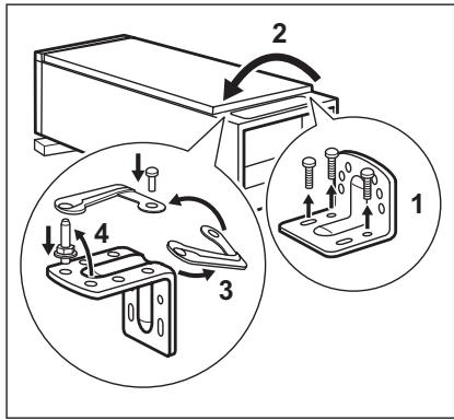 AEG-ELECTROLUX SG214N10 - Réversibilité de la porte - 1