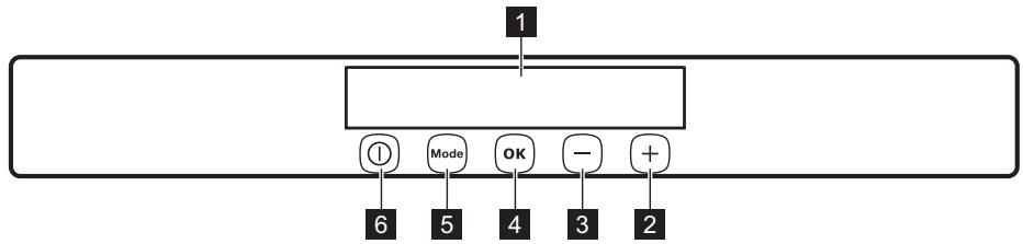 AEG-ELECTROLUX SG214N10 - BANDEAU DE COMMANDE - 1