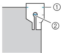 BROTHER F420 - Utilisation du pied pour quilting (courtepointe) 1/4'' pouce (vendu séparément pour certains modèles) - 2