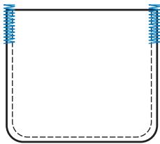 BROTHER F420 - Points d'arrêt - 1