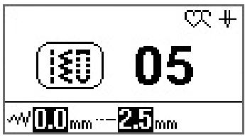 BROTHER F420 - Entrez le numéro du point souhaité à l'aide des touches numériques. - 1