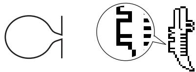 BROTHER F420 - Appuyez sur « - » ou « + » pour régler la position verticale. - 3