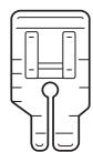 BROTHER F420 - Utilisation du pied pour quilting (courtepointe) 1/4'' pouce (vendu séparément pour certains modèles) - 1